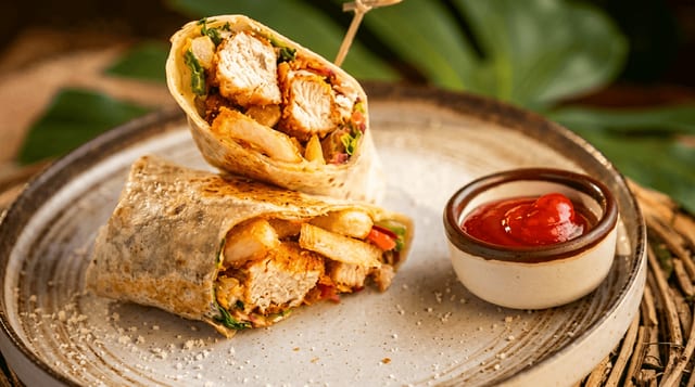Wrap de Pollo.